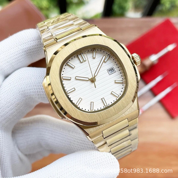 国境を越えたオウム5711腕時計鋼王手雷男性全自動機械腕時計ビジネスファッション夜光卸売り