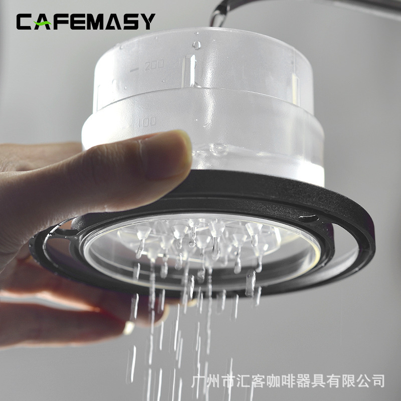 Factory direct hand coffee filter drip tray filter accessories lazy drip acrylic coffee filter cup