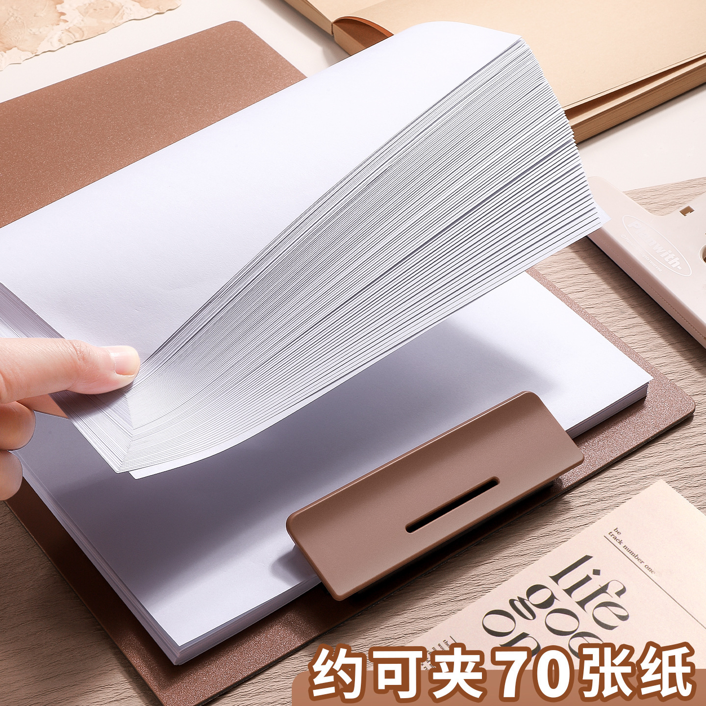 A4 carpeta de archivos carpeta de papel de prueba carpeta de papel