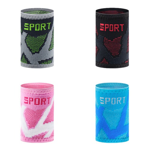 Cross-border fitness basketball badminton tennis knitting sweat-absorbent wrist guard table tennis pressure sports wrist support