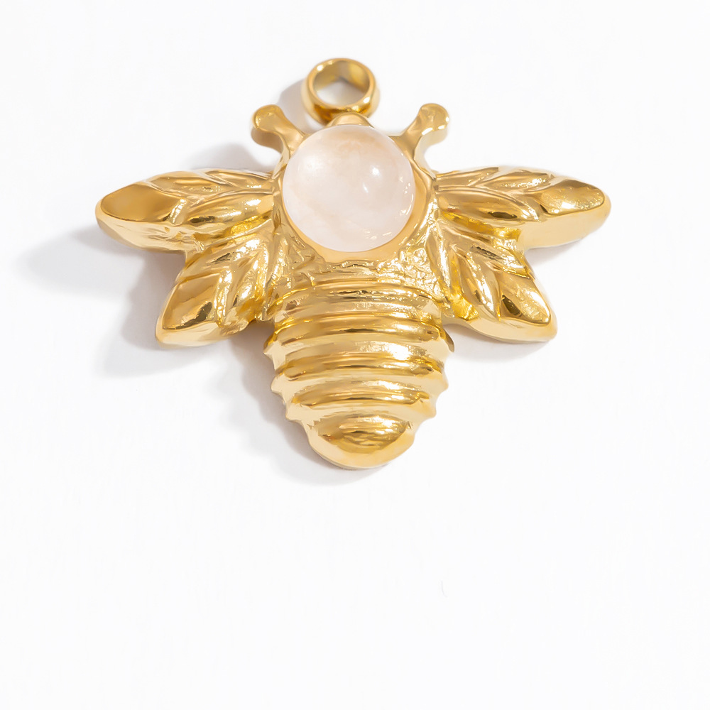 1 Pieza 13,41mm Acero Inoxidable 304 Joya Circón Geométrico Colgante display picture 5