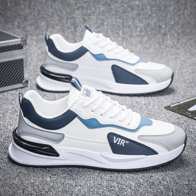 Zapatos de hombre calientes 2025 otoño y invierno zapatos deportivos casuales de moda coreana transpirables antideslizantes zapatos de correr suaves ligeros