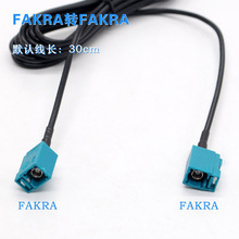 FAKRA��܇�B���� SMB Z��ˮ�{ɫֱĸ�^ �{��GPS܇�d���ý�RG174��