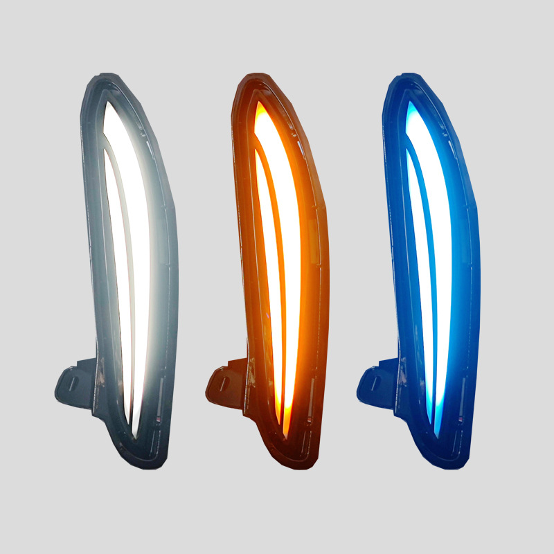 Toyota – For 21-24 Toyota Gündüz işıqları - double-style-led-tricolor-streamer-drl-pair
