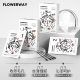 FLOWERWAY Blackhead-removing Nose Patch Deep Cleansing Pimples Gentle Moisturizing Tighting Pore Blackhead Derived Nose Patch