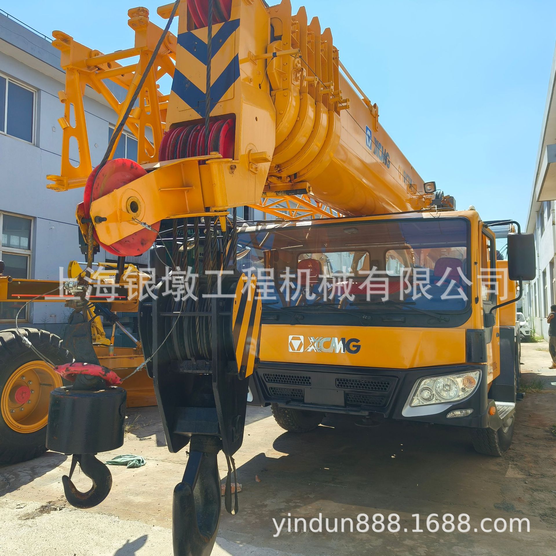 In stock现货二手70吨吊车Used crane70吨徐工 汽车吊出口 Export