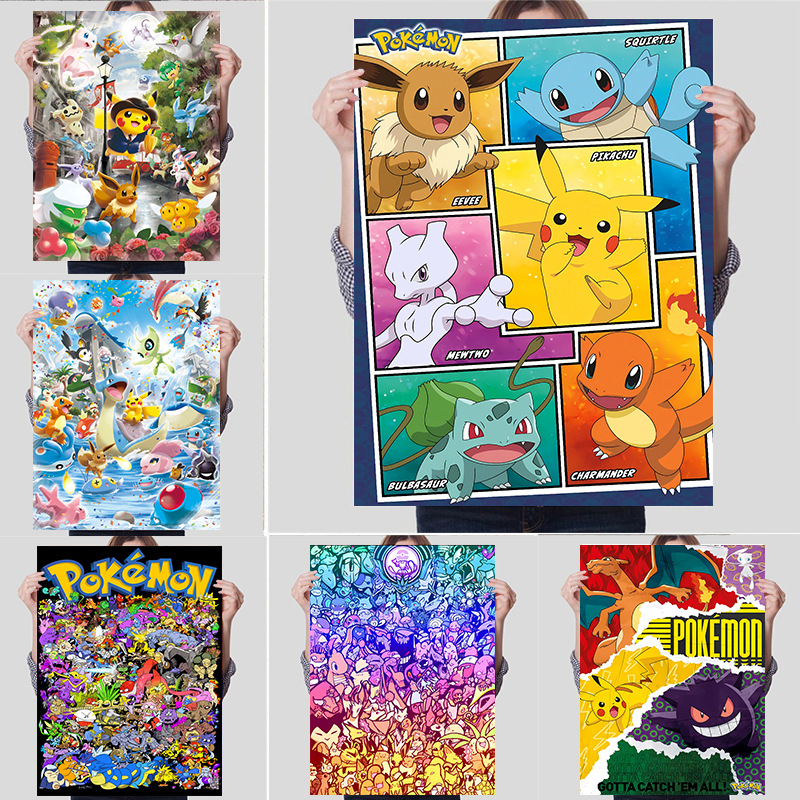 Pokemon Pokémon Pikachu Poster Moon Ibrahimovic Pokémon Anime…