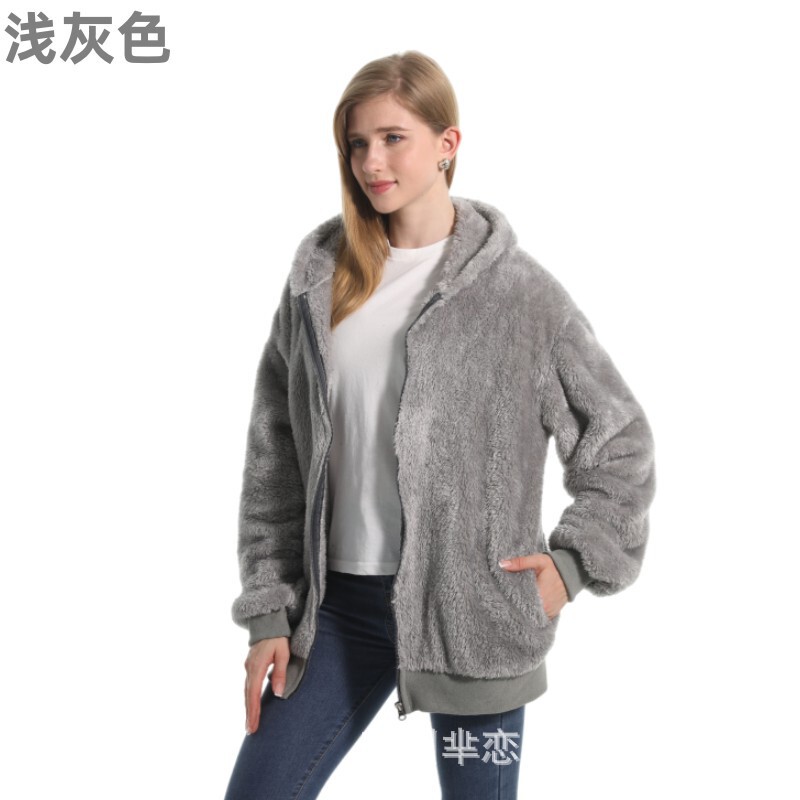 欧米のプリントの純色の図案の衛衣の女性のアマゾンのwishの熱い販売の金の越境の丸首の長袖の頭の上着|undefined