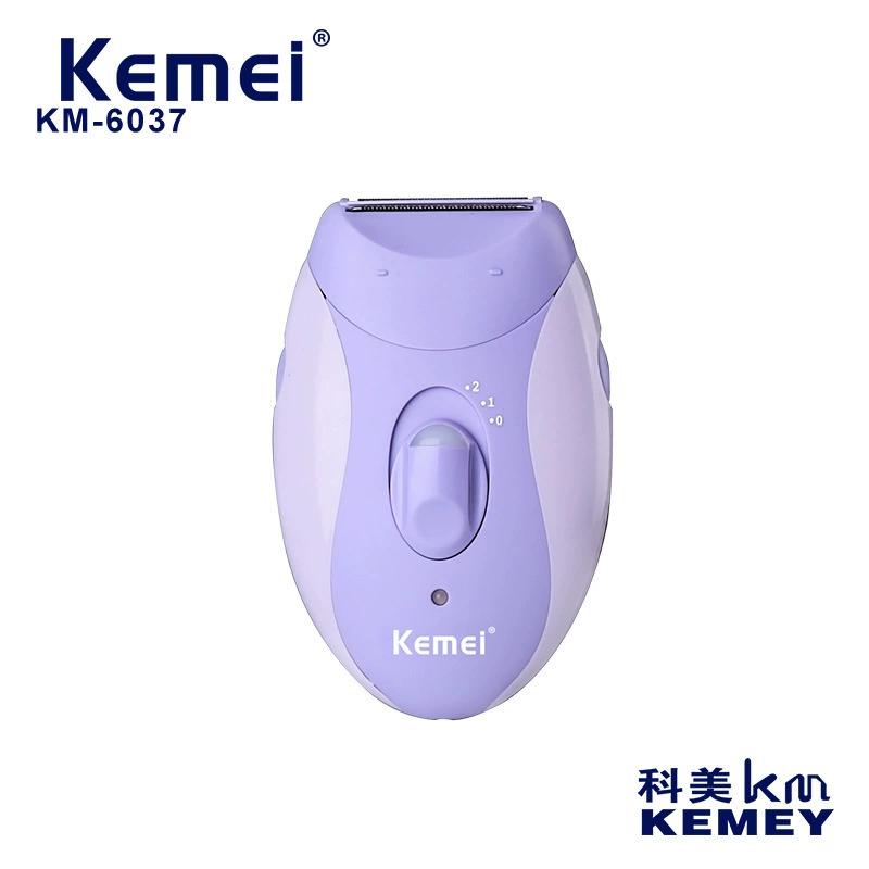 Эпилятор KM-6037 (科美), комплект для ухода за ступнями, USB-бритва