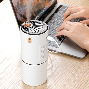2021 new spray negative ion air purifier two-in-one car usb car humidification purifier
