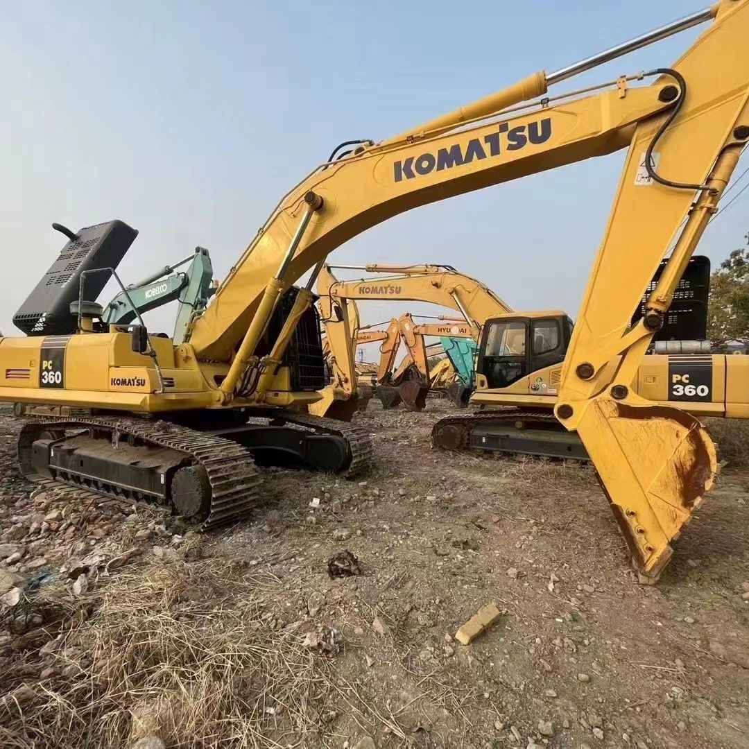 Exportación de comercio exterior de segunda mano Sany365 Komatsu 360 Carter 320 excavadora con cañón
