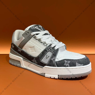 High goods L donkey brand trainer Sneaker Low casual men's and women's board shoes sports gray Denim panda