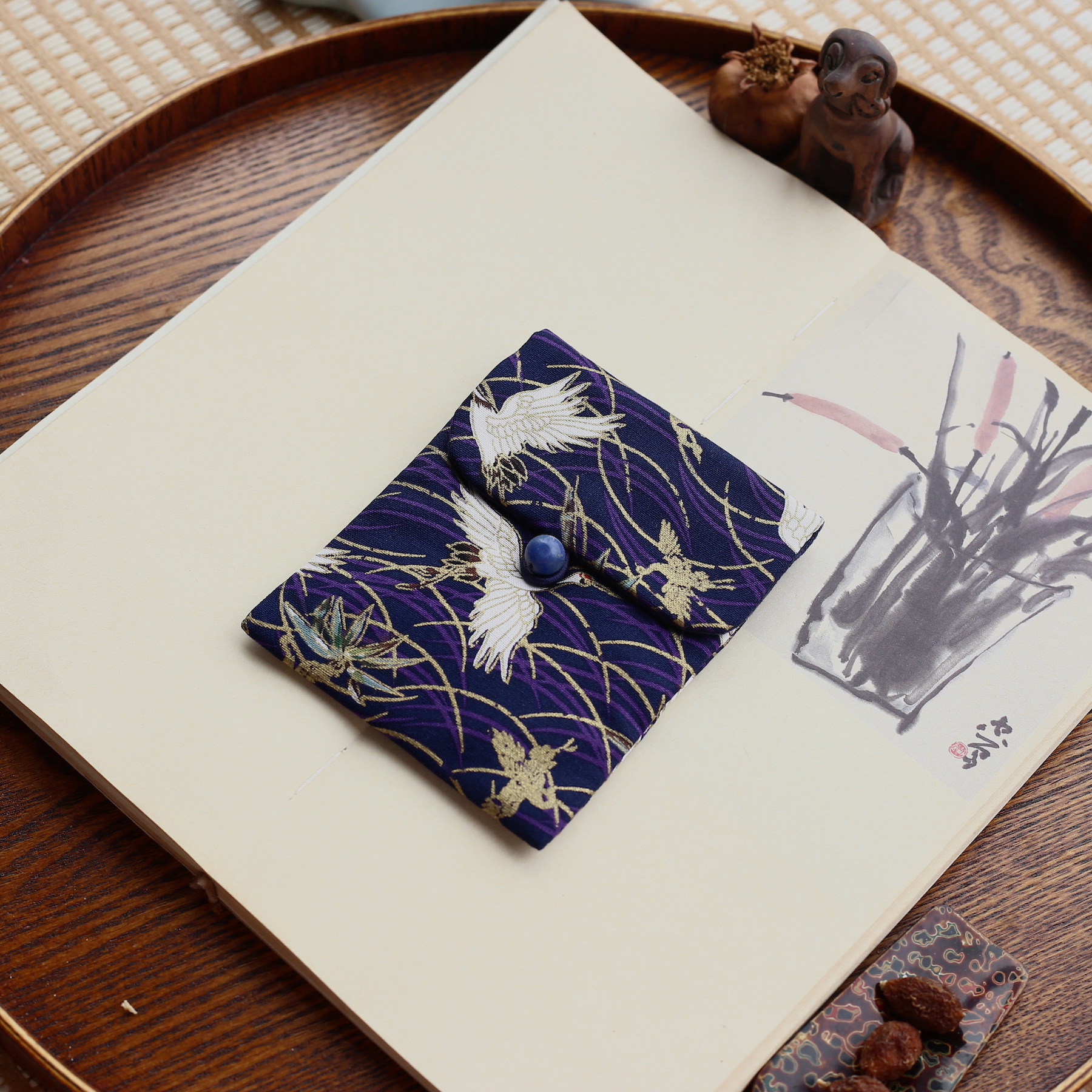 29色小銭入れ錦織和風文游袋アクセサリー収納袋ギフトバッグ