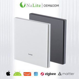 Zigbee Smart Switch One Button One Open Type 86 Remote Control Graffiti/Zigbee/Wifi Multi-Platform