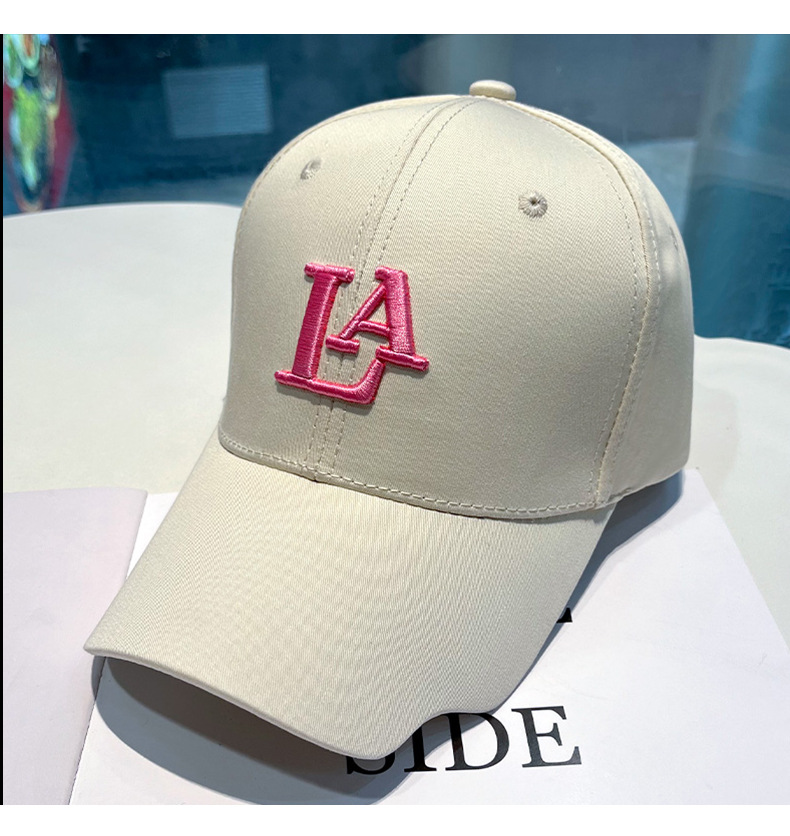 Bestickte Baseballcap Für Damen Und Herren Mit Wellenkrempe_voghion.com
