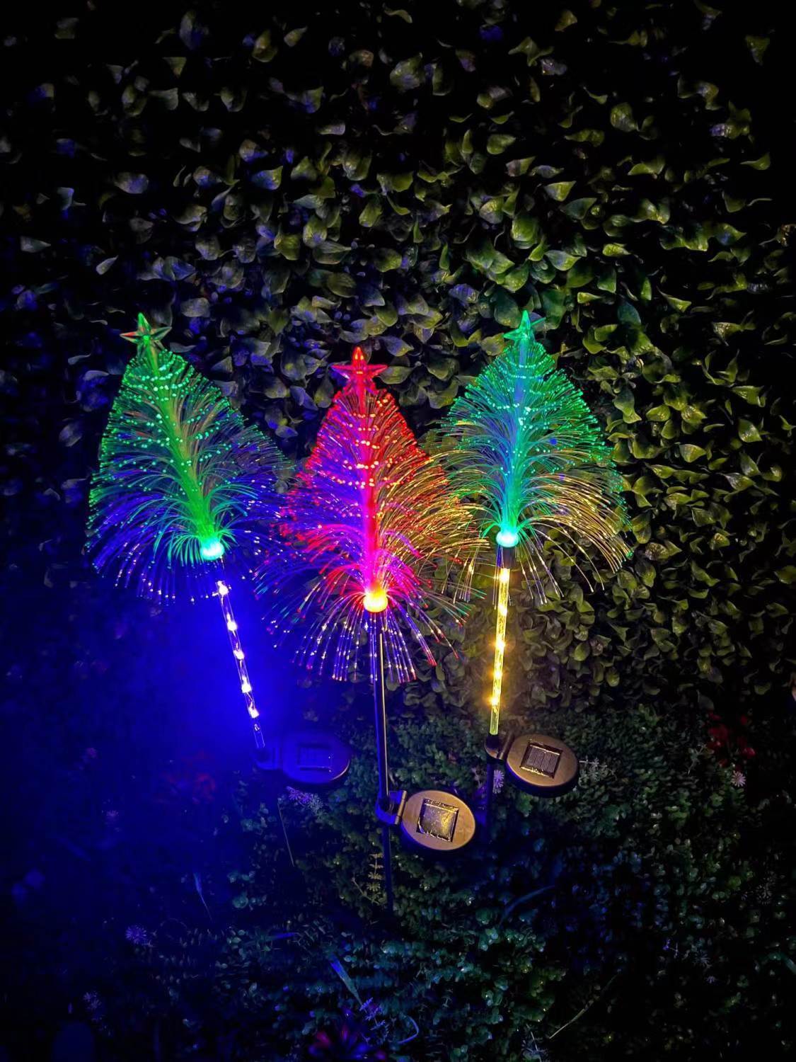 Solar Light Pole Jellyfish Lamp 1