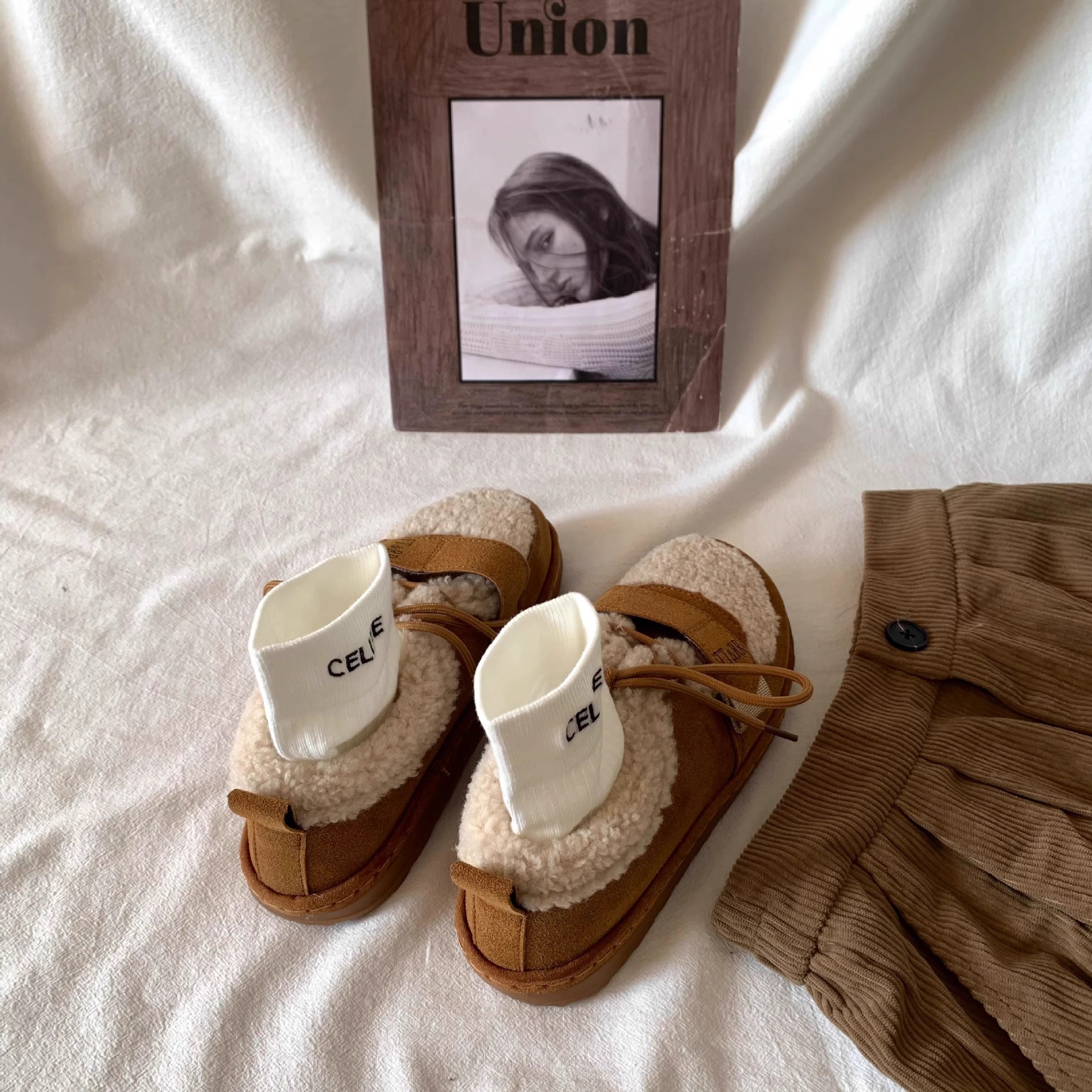 Stivali da neve donna invernali foderati caldi scarpe cotone_voghion.com