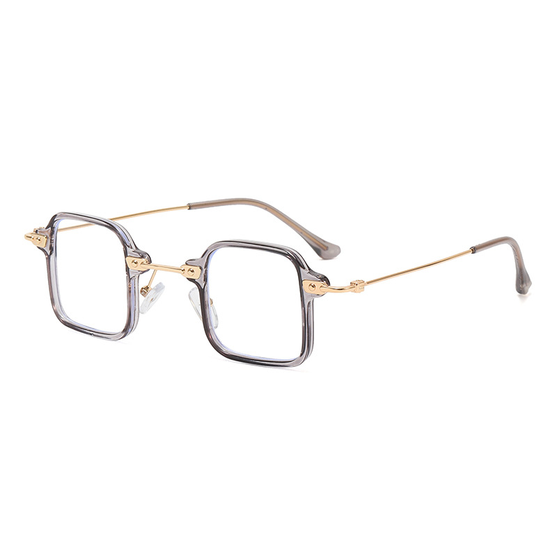 2022 nuevas gafas de sol cuadradas de moda para hombres y mujeres gafas de sol de hip hop gafas de sol cuadradas pequeñas europeas y americanas gafas de luz anti-azul