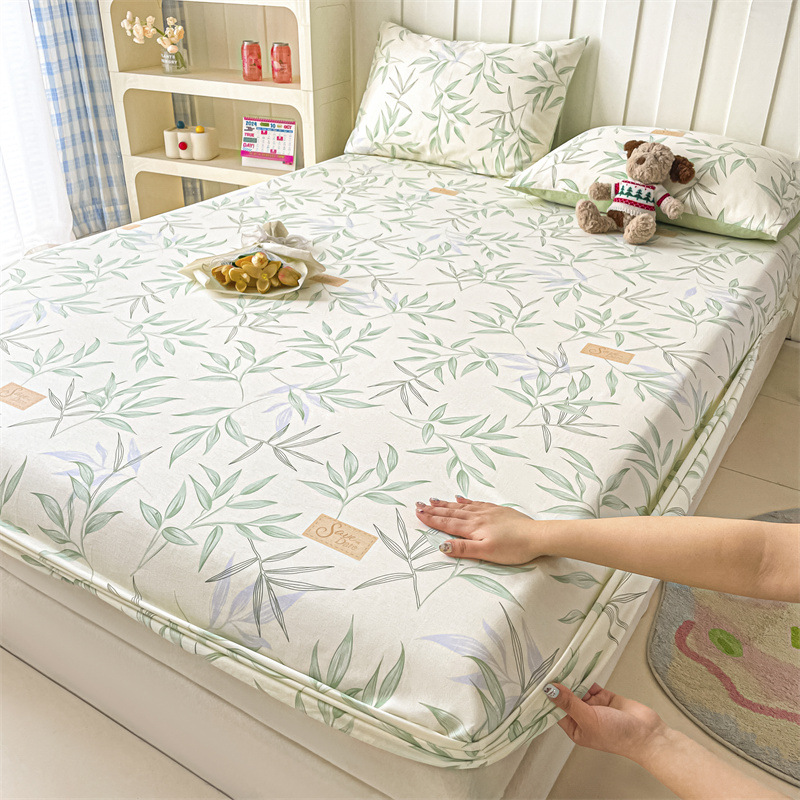 2025 nueva sábana de algodón pieza individual 100 funda de cama impresa de algodón dormitorio para niños 2025 nueva temporada universal 2