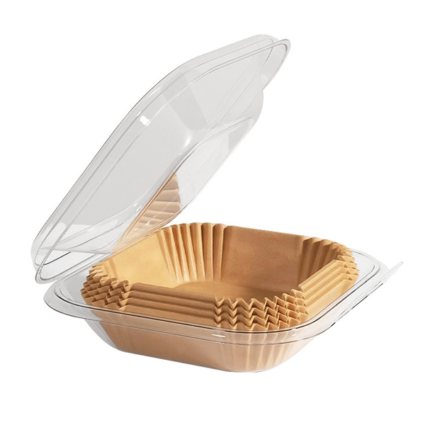 Air fried pot paper dish double -layer plastic -sealed home oil…
