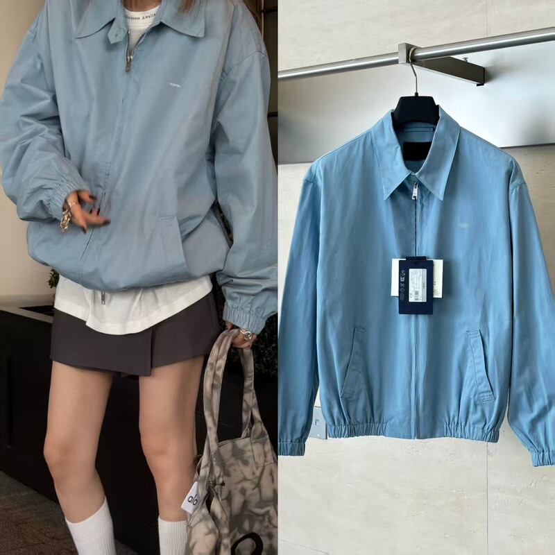 P's Correct Version of the High Version 25Fw Classic Harrington British Style Gentleman Cotton Jacket