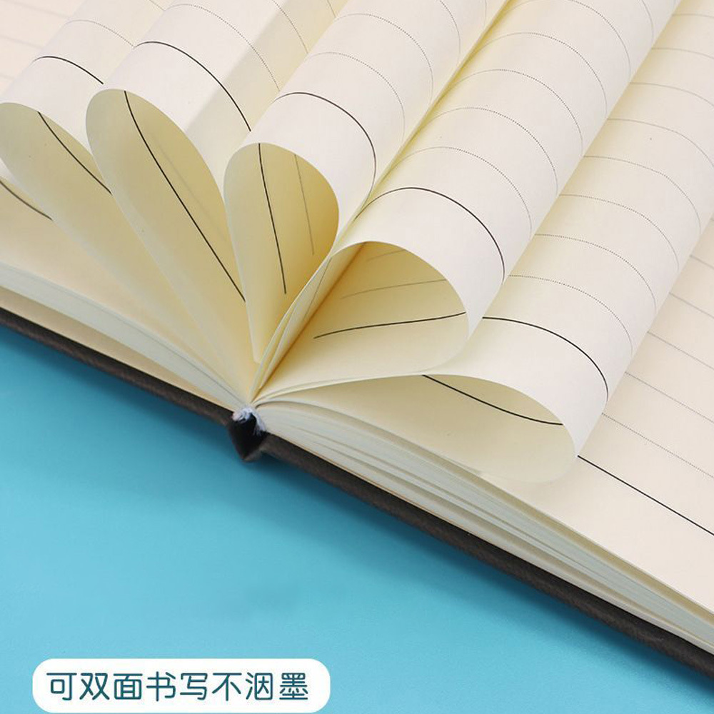 Transfronterizo Amazon A5 Handbook Student Diary Con bolígrafo Publicidad Logotipo de negocio creativo Cuaderno de notas PU de cuero de imitación