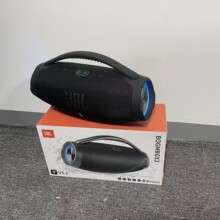 跨境适用音乐战神3代LED彩灯款蓝牙音响低音炮便携手提户外音箱