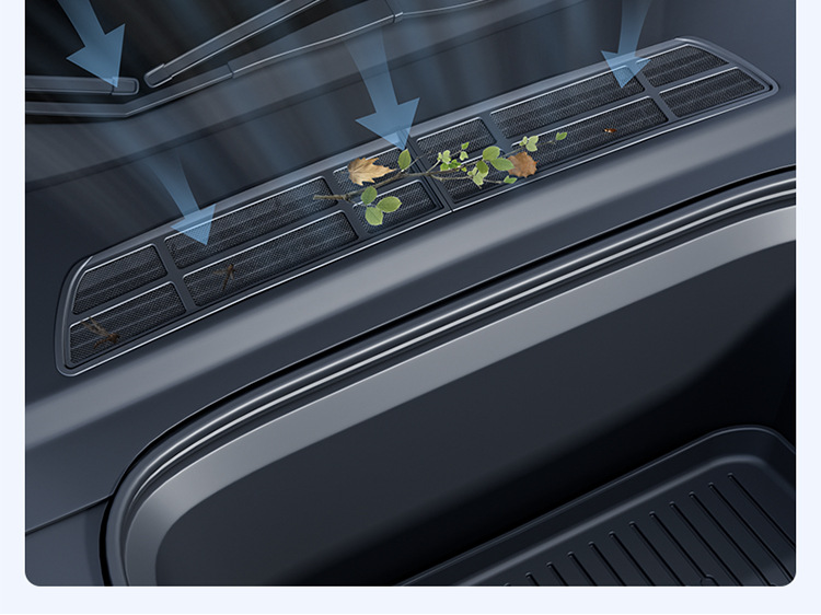 Bjbt Is Suitable for Tesla Model3/Y Insect-Proof Net Air Outlet Protective Net Protective Cover Renewed Version Modification Accessories