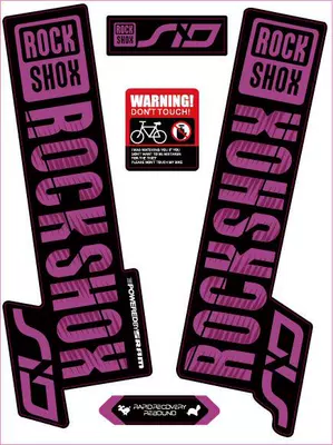 Body sticker Bike Fork Sticker - 27