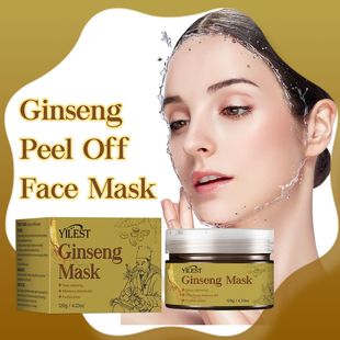 Cross-border Ginseng Peel off Face Mask Blackhead Tear Mask