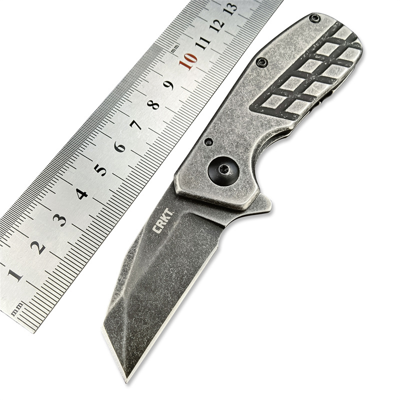 哥伦比亚CRKT4021户外折叠小刀高硬度野营求生多功能折刀水果小刀