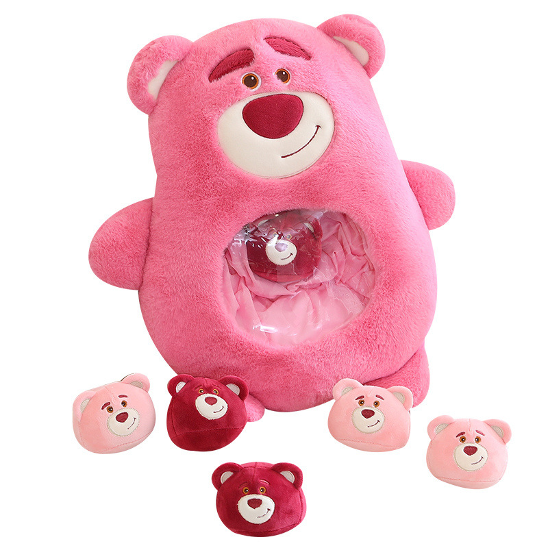 Muñecas de dibujos animados transfronterizos una gran bolsa de muñecas de bocadillos almohada lindo juguete de peluche almohada de oficina al por mayor
