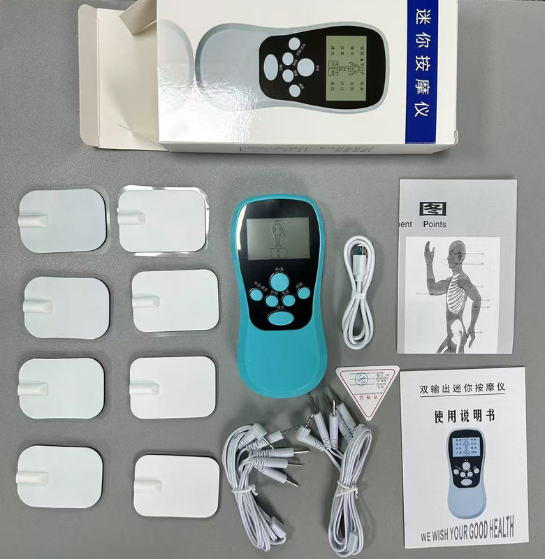 針式電気治療器家庭用理学療法パルスマッサージ器は頚椎腰背中の多機能電気治療経絡を貼って疎通します。|undefined