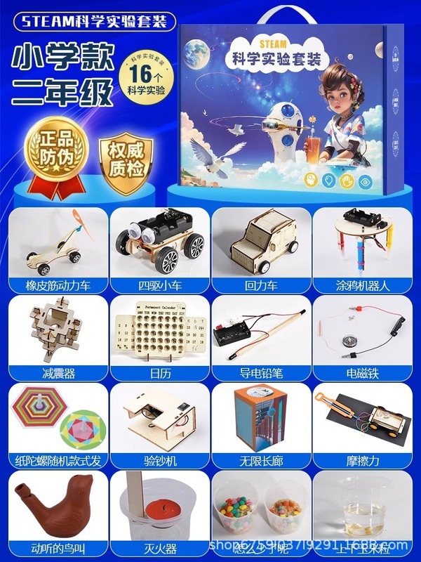 小学生向け科学実験セット 幹物理 手作り DIY 材料 科学技術制作 小発明 幼稚園|undefined