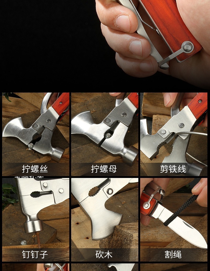 Car Safety Hammer, Multi-Functional Escape Hammer for Vehicles, Car Glass Hammer, In-Car Emergency Life-Saving Window Breaker