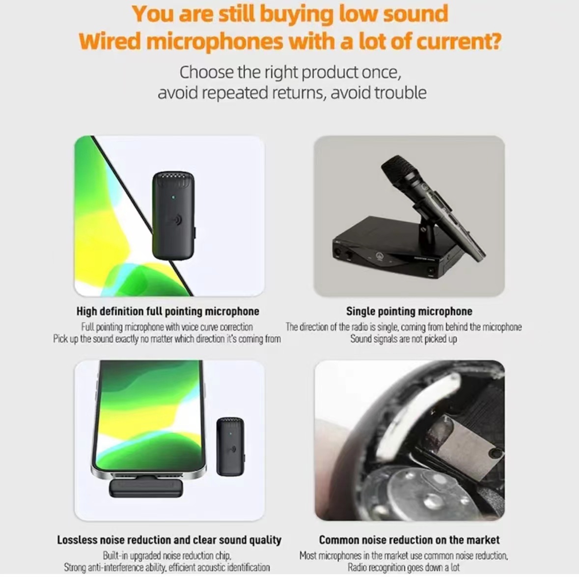 Wireless Clip-on Microphone Image 3