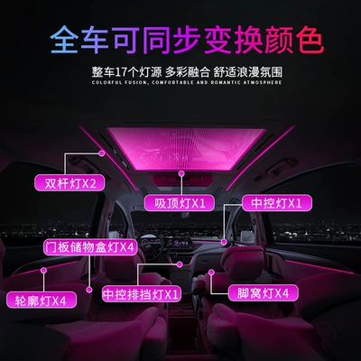 GL8/Angke banner/yinglang/Junwei/Junyue car – Panel (Dashboard) işıqlandırması