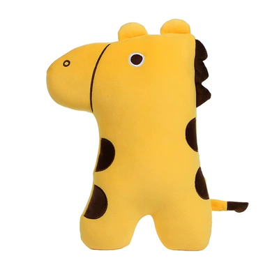 Cartoon car seat belt shoulder protective cover children's anti-tightening neck car shoulder protective cover cute car interior supplies (Seat belt shoulder pad) - giraffe-shoulder-pad