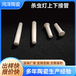 Insecticidal Lamp Upper and Lower Connectors, Aluminum Oxide Ceramic Small Connectors, Precision Insulated Ceramic Sensor Manufacturers Wholesale