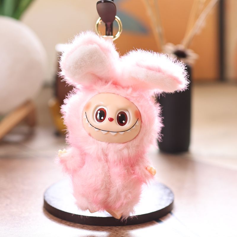 かわいいビニールウサギペンダントぬいぐるみ人形ウサギバッグペンダントキーホルダー人形人形|undefined