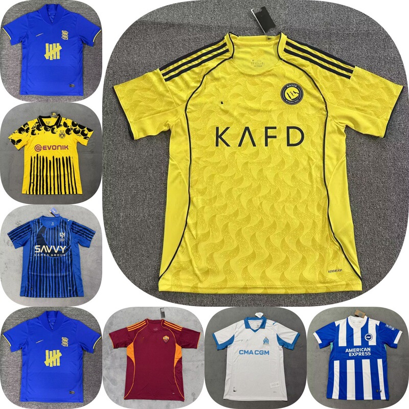2526 Season Short-Sleeved Football Jerseys for Al Riyadh, Ajax, Al Hilal, Benfica, Tottenham, Celtic 2526 Season Short-Sleeved Football Jerseys for Al Riyadh, Ajax, Al Hilal, Benfica, Tottenham, Celtic