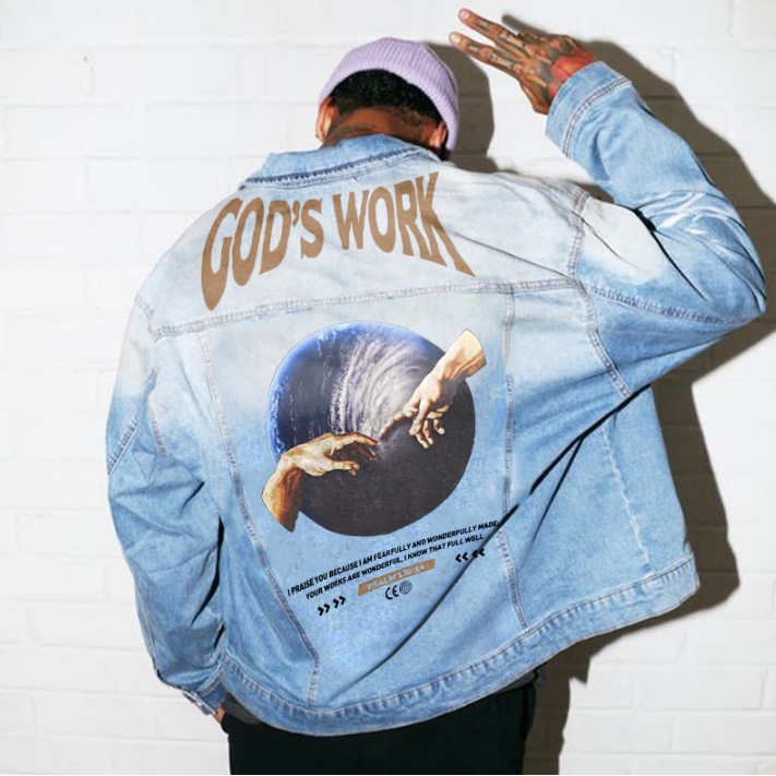 众星服装 独立站新款牛仔衣 A287