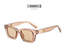 Fashionable trend brand glasses solar-powered suitable for men and women, sunglasses, wholesale, 2 carat, internet celebrity