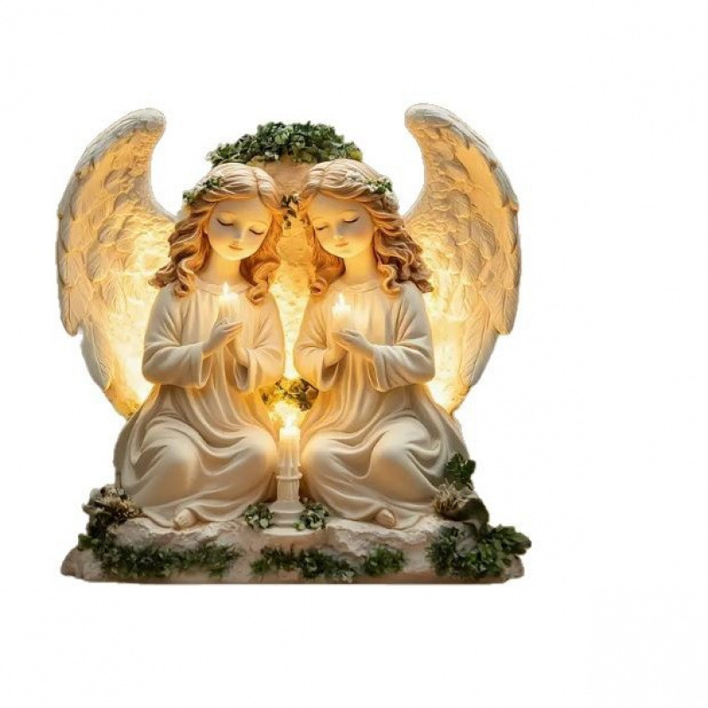 Regalos y recuerdos de Amazon Artesanía Orillas Ángel Decoración de escritorio de oficina acrílico
