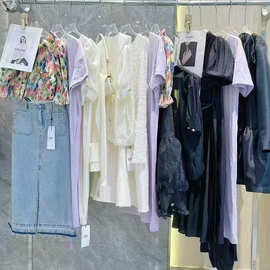 SHESHO西所品牌撤柜系列货25夏 女装时髦实体直播走份尾货批发