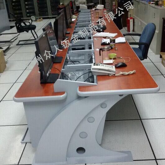 广州安防监控设备控制台厂家直供指挥中心调度工作操作台平面多联