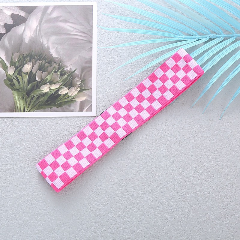 Banda para el cabello rosa roja mariposa de dos colores plata peluca borde banda de fijación Velcro ajustable banda elástica para el cabello Amazon