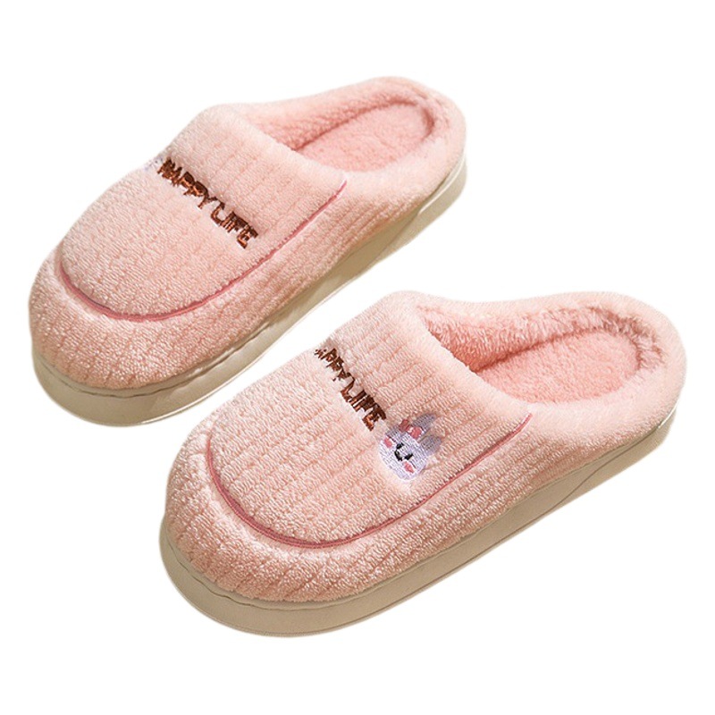 En stock Zapatillas de algodón Casa de las mujeres Otoño e Invierno interior cálido hogar zapatos pareja zapatillas hombres invierno casa Zapatos fabricante