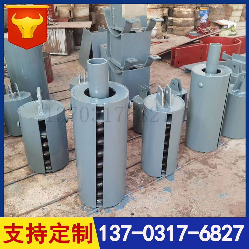 蒸汽管道T3上下方整定弹簧组件 T2双板变力支吊架VSF弹簧支架支座