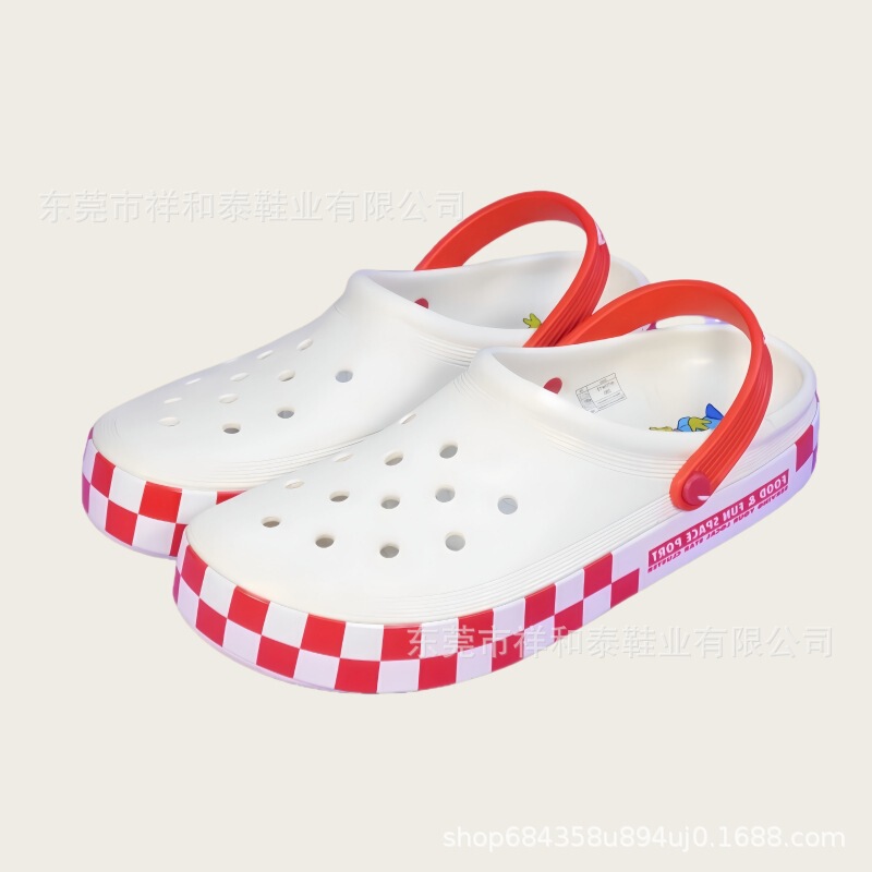 Croc Shoes 2025 Cartoon Three-Eyed Alien Collaboration Toy Story Flat Fashion Outdoor Non-Slip Beach Shoes